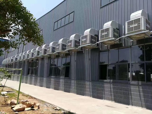 新鄭佳麗數碼科技 車間降溫案例